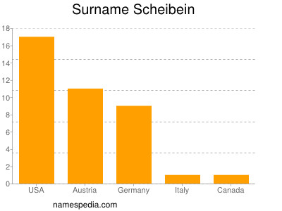 Surname Scheibein
