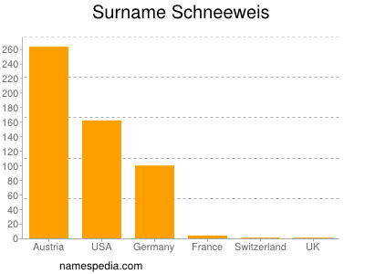 Surname Schneeweis