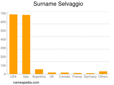 Surname Selvaggio