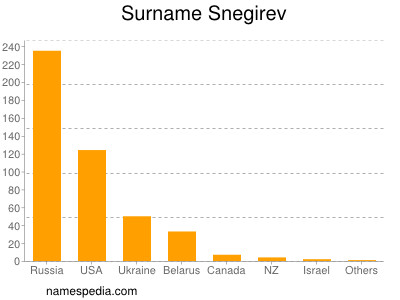 Surname Snegirev