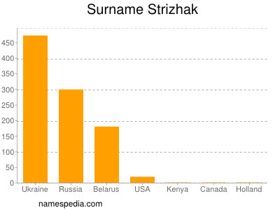 Surname Strizhak