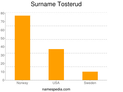 Surname Tosterud