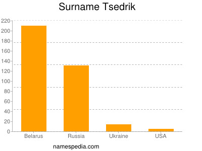 Surname Tsedrik