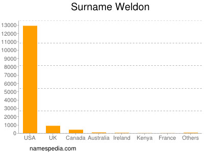 Surname Weldon
