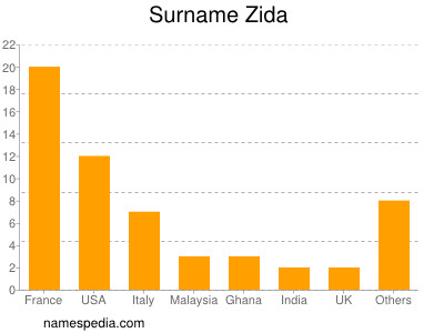 Surname Zida