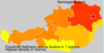 Surname Hellmann in Austria