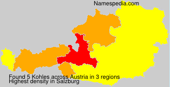 Surname Kohles in Austria