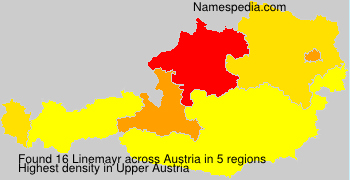 Surname Linemayr in Austria