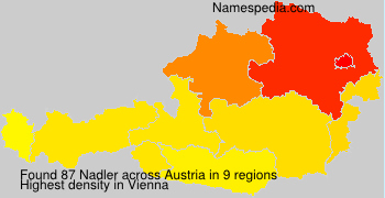 Surname Nadler in Austria