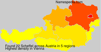 Surname Scheffel in Austria