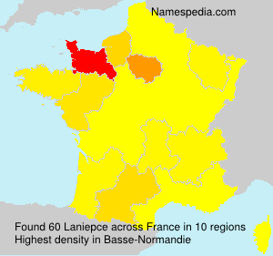 Surname Laniepce in France