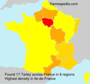 Surname Tarley in France