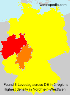 Surname Levedag in Germany