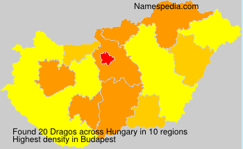 Surname Dragos in Hungary