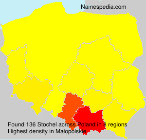 Surname Stochel in Poland