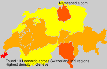 Surname Leonardo in Switzerland