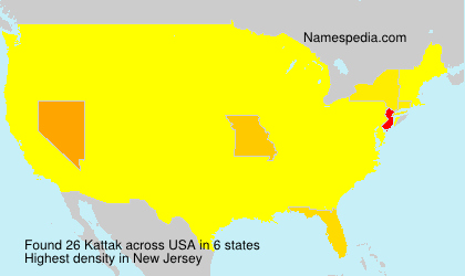 Surname Kattak in USA