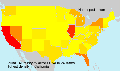 Surname Mihaylov in USA