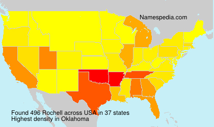 Surname Rochell in USA