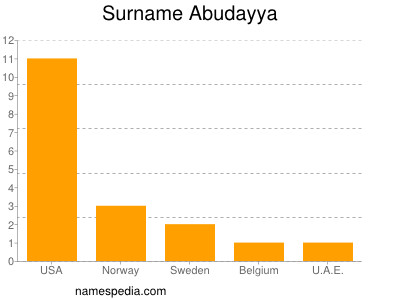 Familiennamen Abudayya
