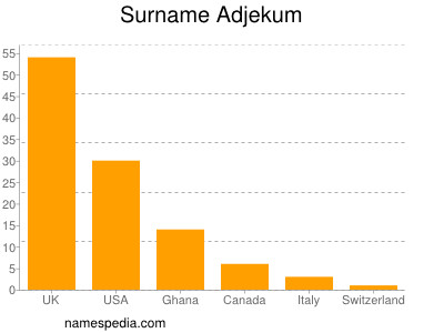 Familiennamen Adjekum