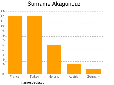 Familiennamen Akagunduz