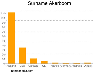 Familiennamen Akerboom