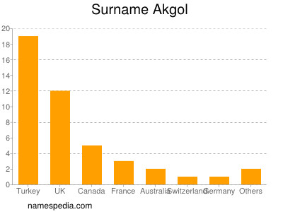 Familiennamen Akgol