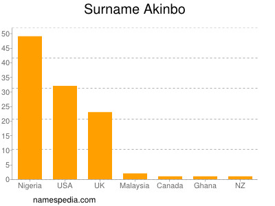 Familiennamen Akinbo
