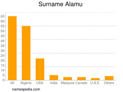 Familiennamen Alamu