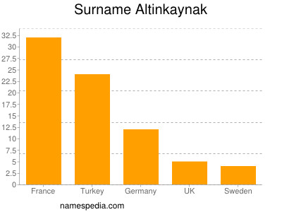 Familiennamen Altinkaynak