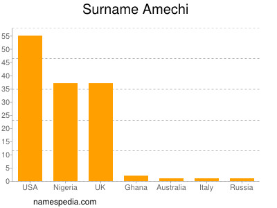 Surname Amechi
