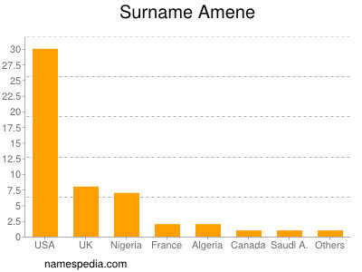 Surname Amene