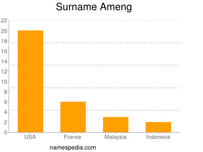 Surname Ameng