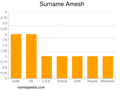 Familiennamen Amesh