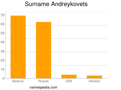 Familiennamen Andreykovets