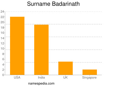Familiennamen Badarinath