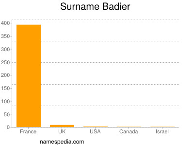 Familiennamen Badier