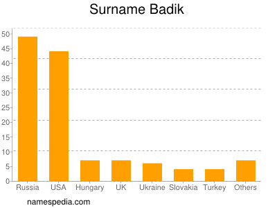 Familiennamen Badik