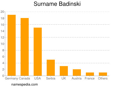 Familiennamen Badinski