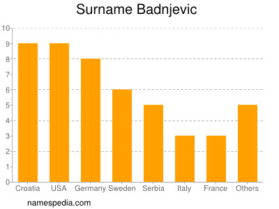 Familiennamen Badnjevic