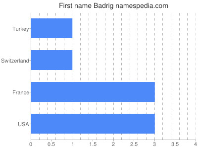 Vornamen Badrig