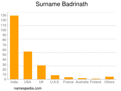 Surname Badrinath