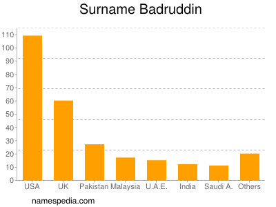 Familiennamen Badruddin