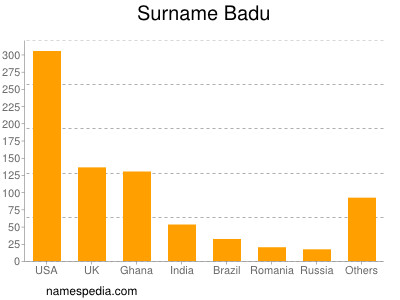 Familiennamen Badu