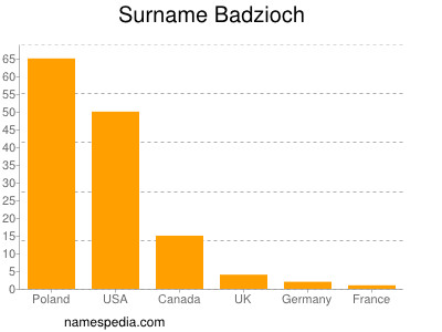 Familiennamen Badzioch