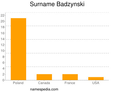 Familiennamen Badzynski