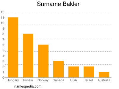 Familiennamen Bakler