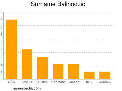 Familiennamen Balihodzic