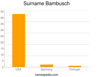 Familiennamen Bambusch